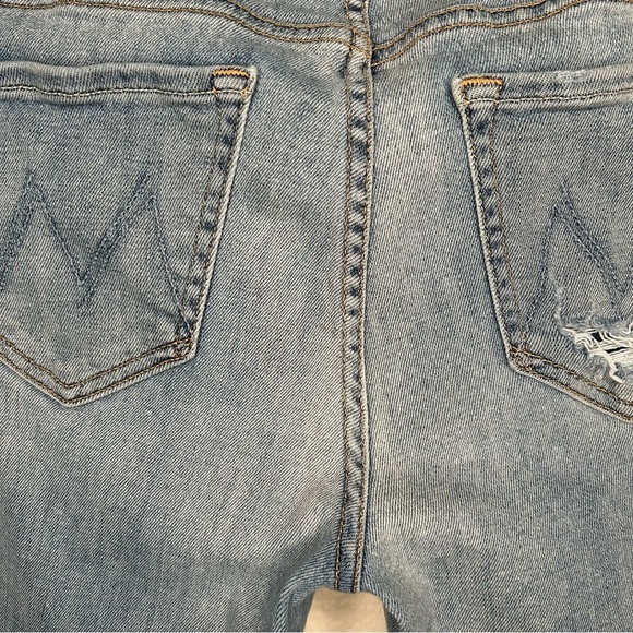 Mother Insider Crop Step Fray jeans Chatterbox - Picture 10 of 16